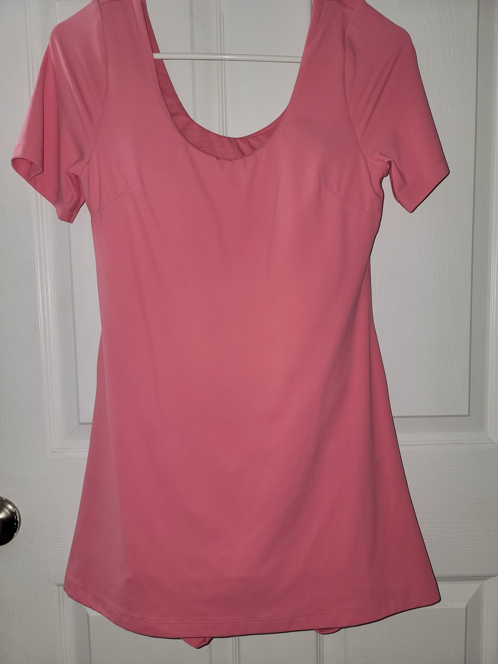 lululemon athletica Pink Short Sleeve Scoop Neck Dress - Picture 4 of 5